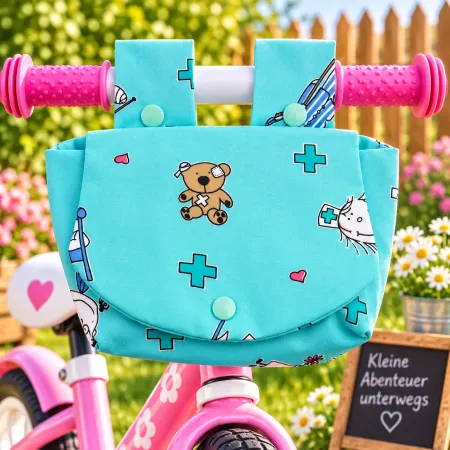 Lenkertasche Dr. Krankenhaus für Kinderfahrrad Laufrad und Roller