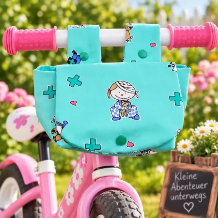 Lenkertasche Dr. Krankenhaus für Kinderfahrrad Laufrad und Roller