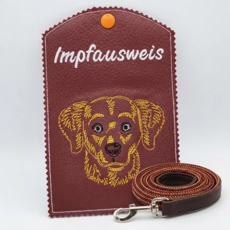Impfausweishülle Hund GOLDEN RETRIEVER