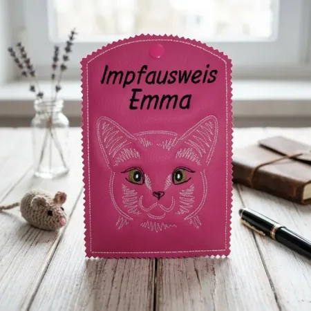 Impsausweis Katze NEBELUNG mit Wunschname