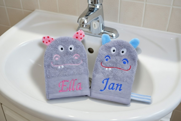 Waschhandschuh Nilpferd