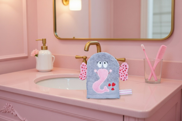 Waschhandschuh Elefant