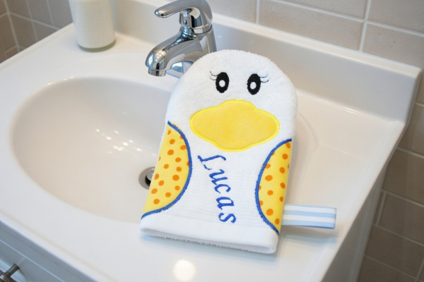 Waschlappen mit Name Lucas