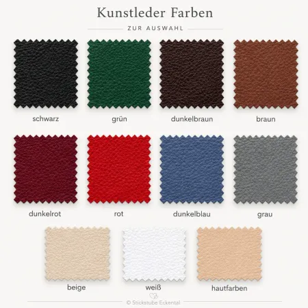 Preview: Kunstlederfarben von Stickstube Eckental