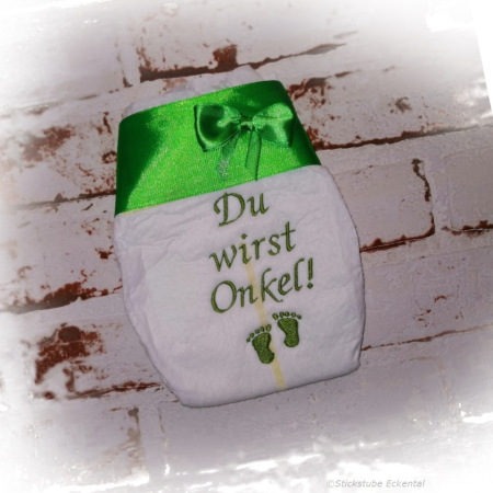 Du wirst Onkel dunkelgrün