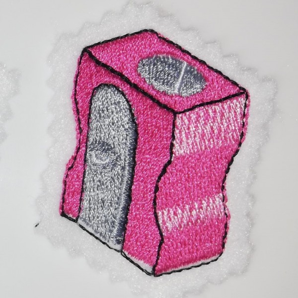 Aufnäher Applikation Schule