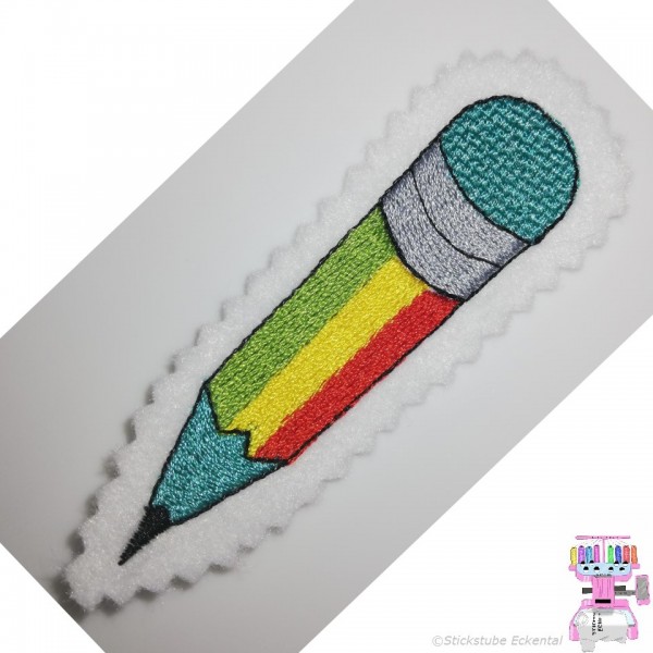 Aufnäher Applikation Schule