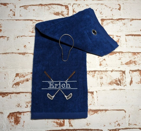 Golfhandtuch für Erich