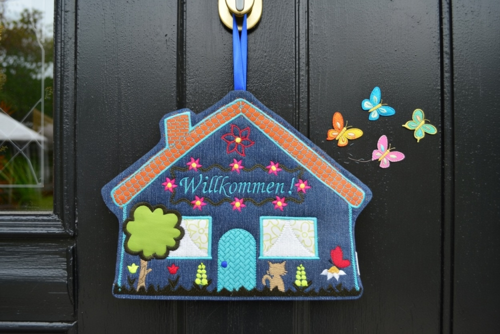 Türanhänger Willkommen