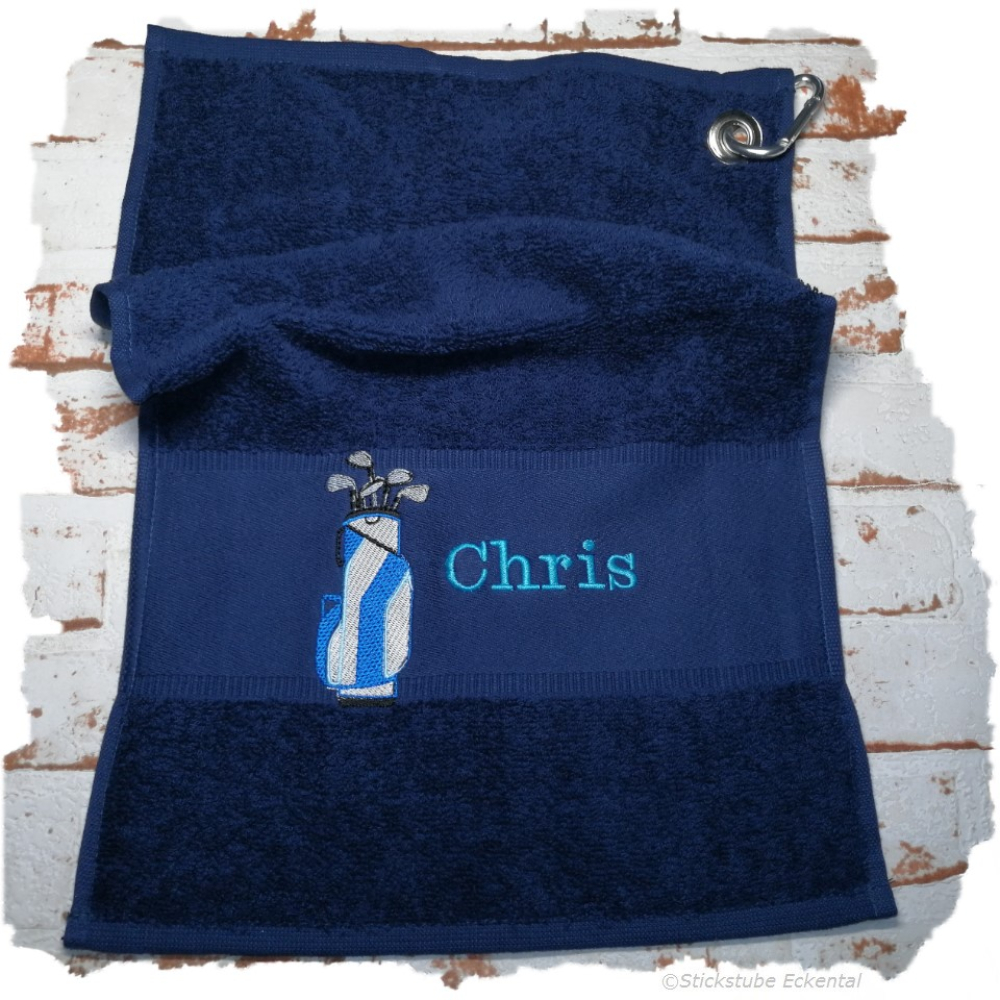 Golfschlägertuch personalisieren lassen