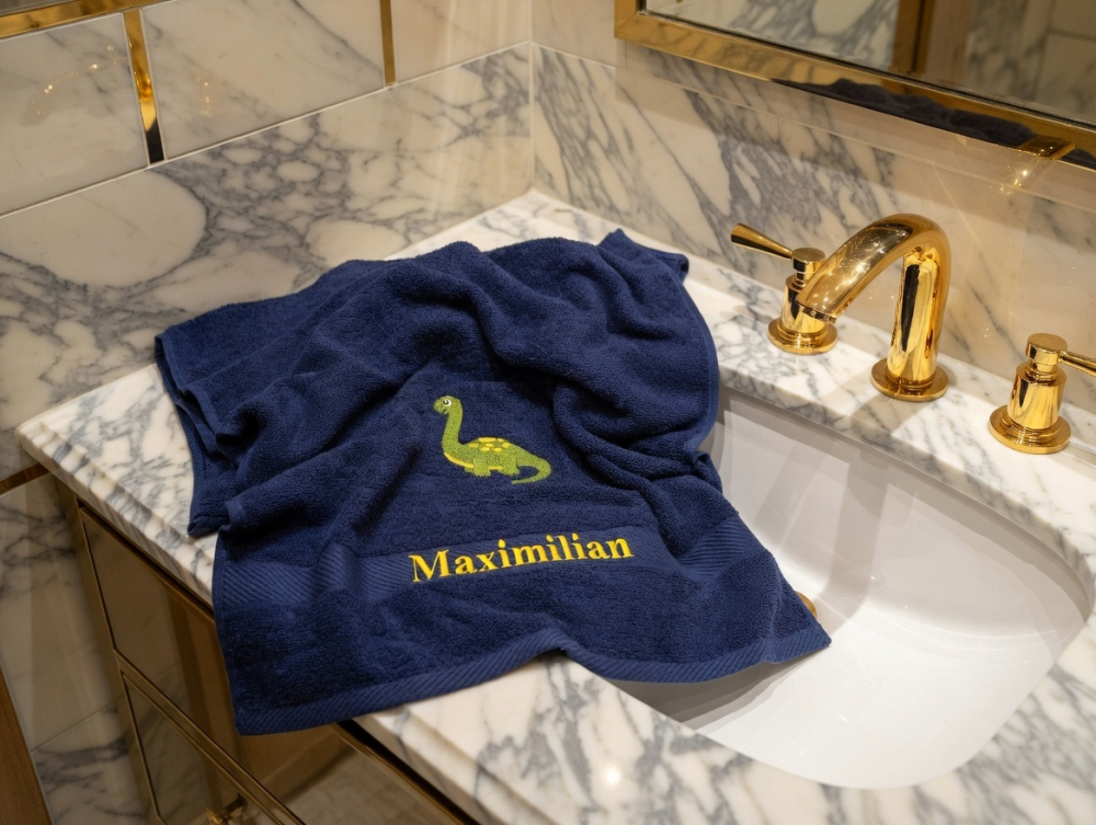 Dino Handtuch mit Name