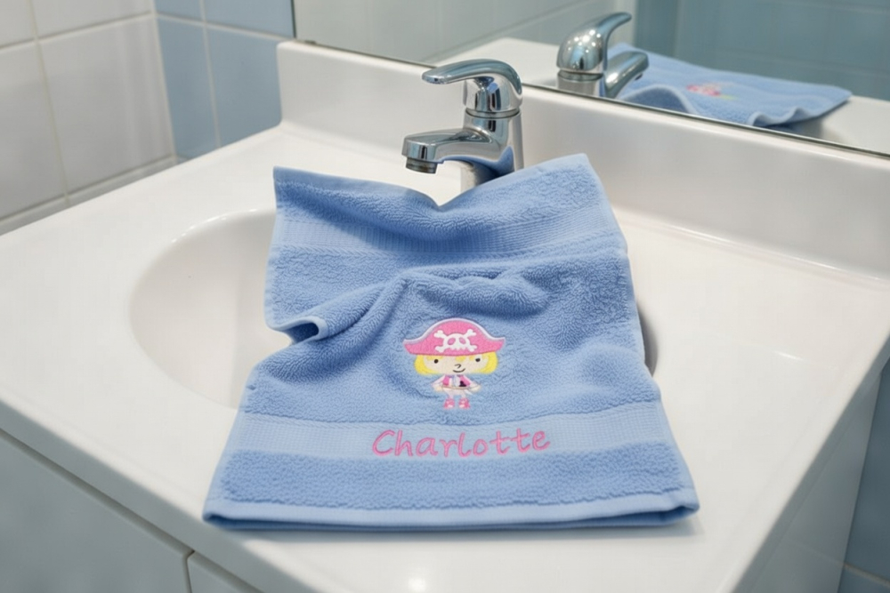 Kinderhandtuch mit Pirat