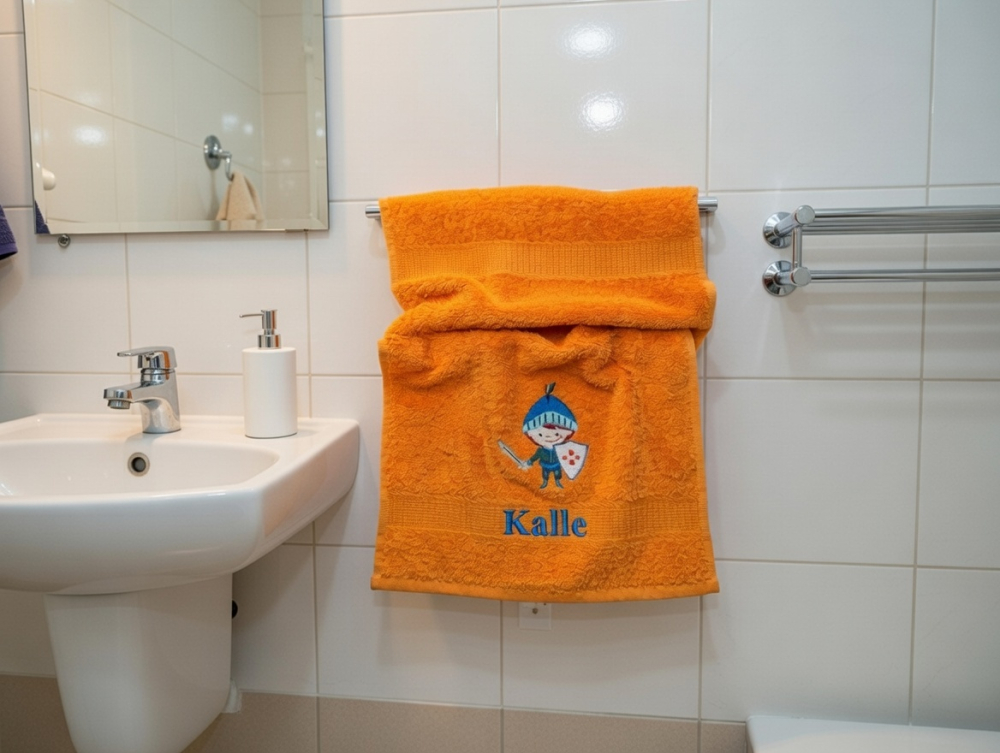 Ritter Handtuch besticken lassen