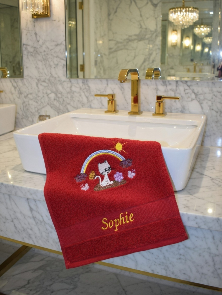 Handtuch mit Name Sophie bestickte