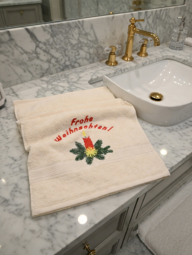 Handtuch zur Weihnachten