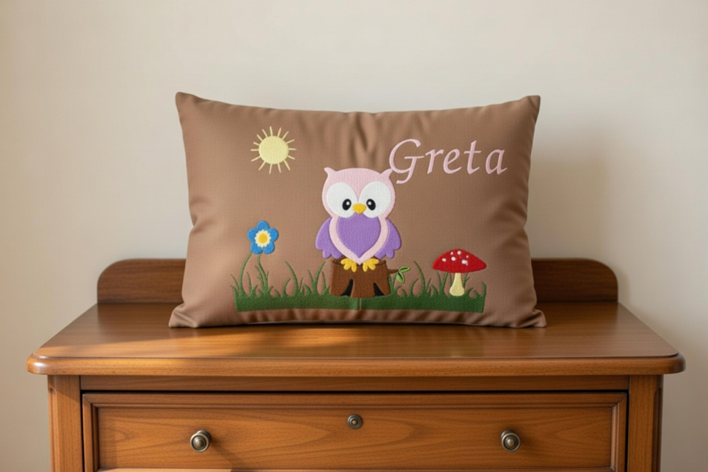 Kissen mit Name Greta