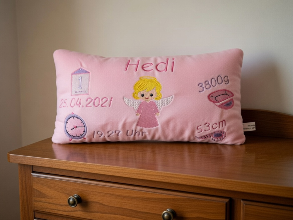 Geburtskissen Taufkissen