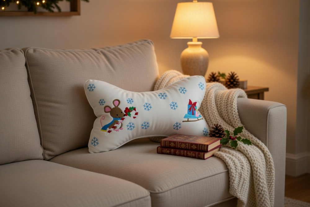 Lesekissen Weihnachtsdekoration