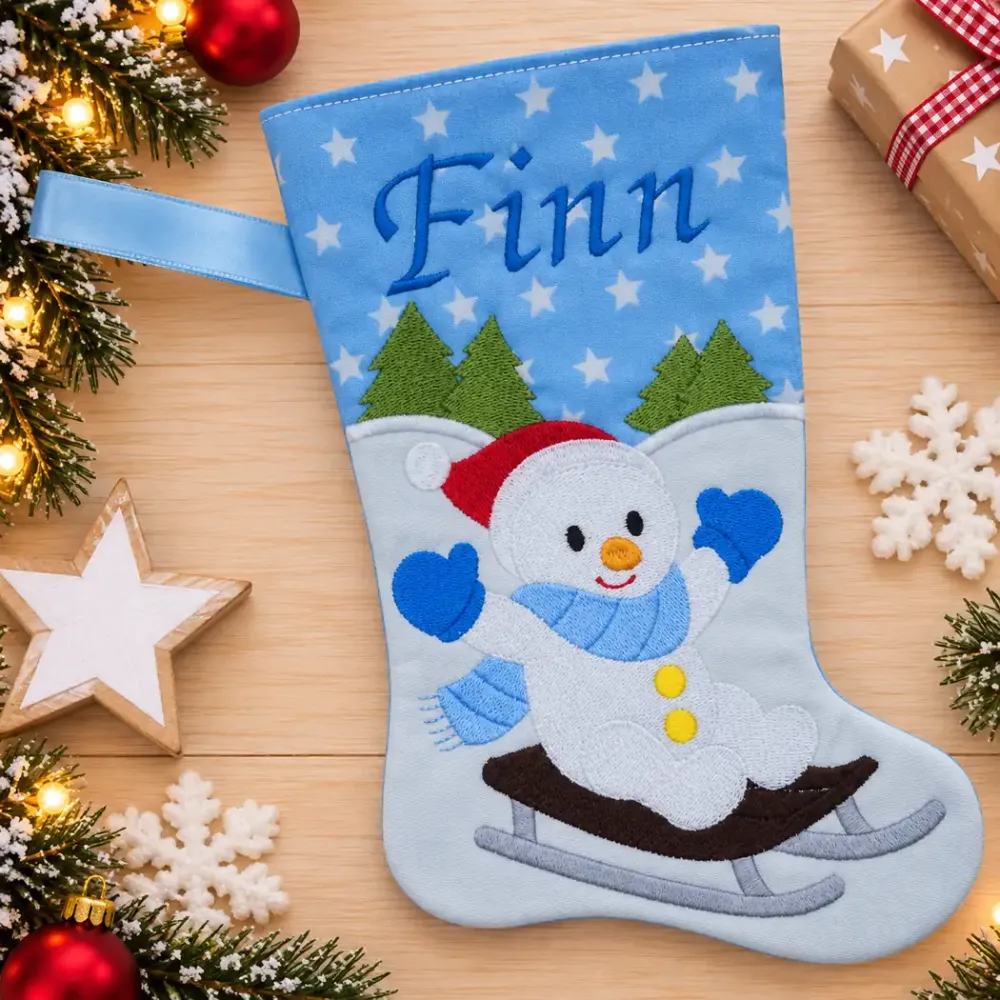 Nikolausstiefel mit Name Finn
