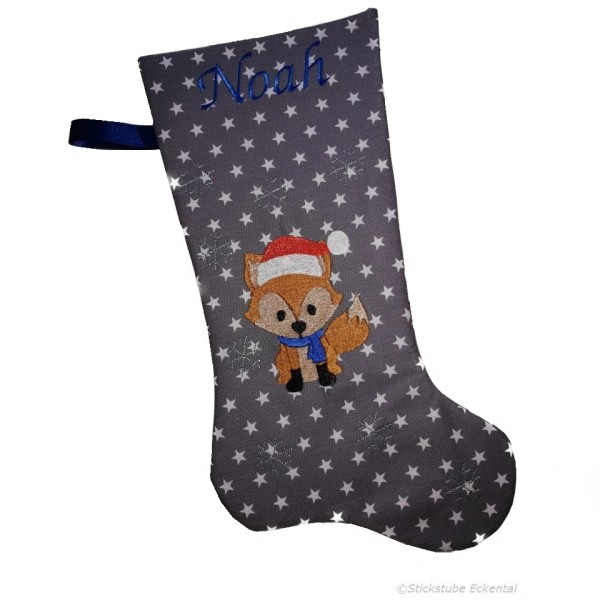 Nikolausstiefel Fuchs XXL mit Name