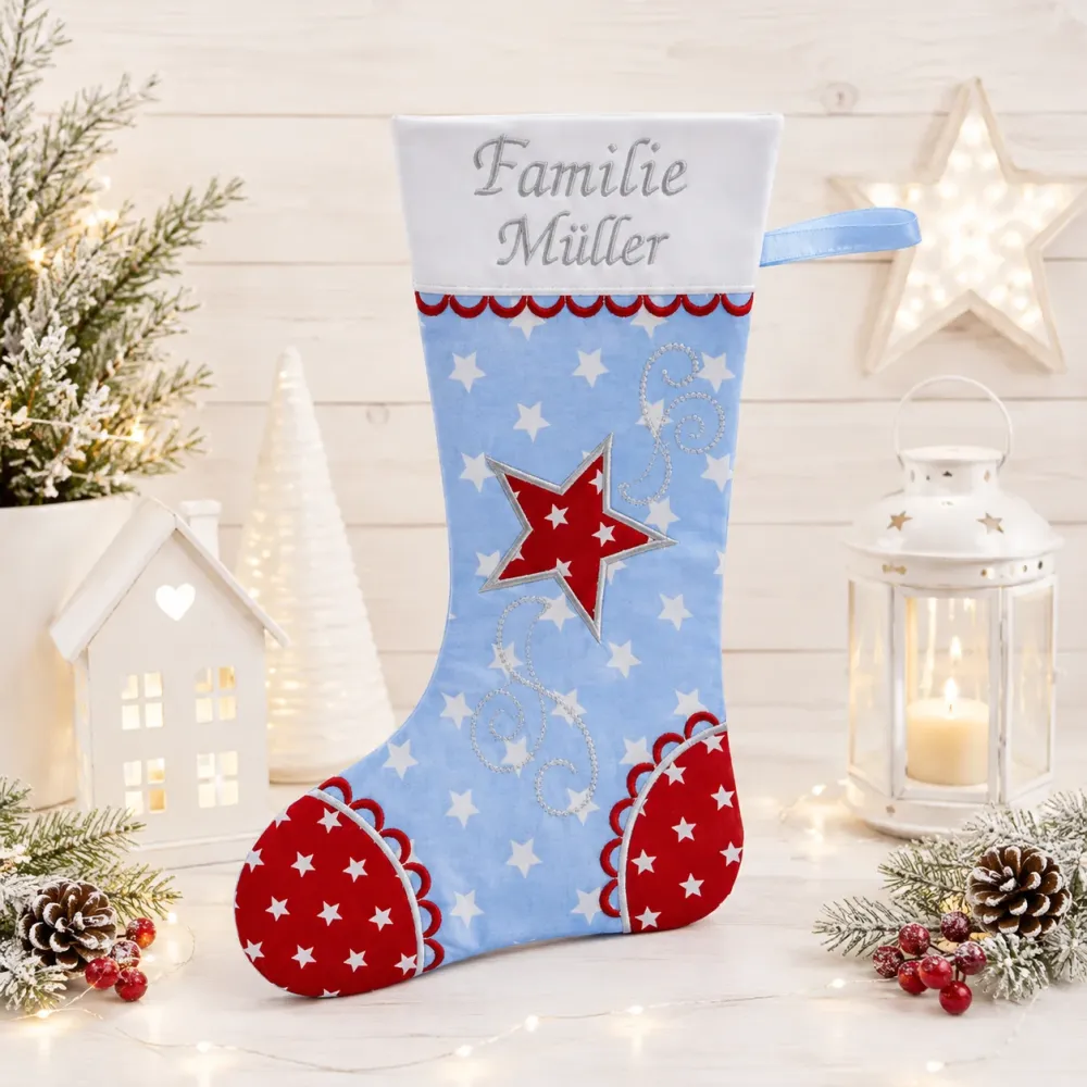 Nikolausstiefel mit Namen
