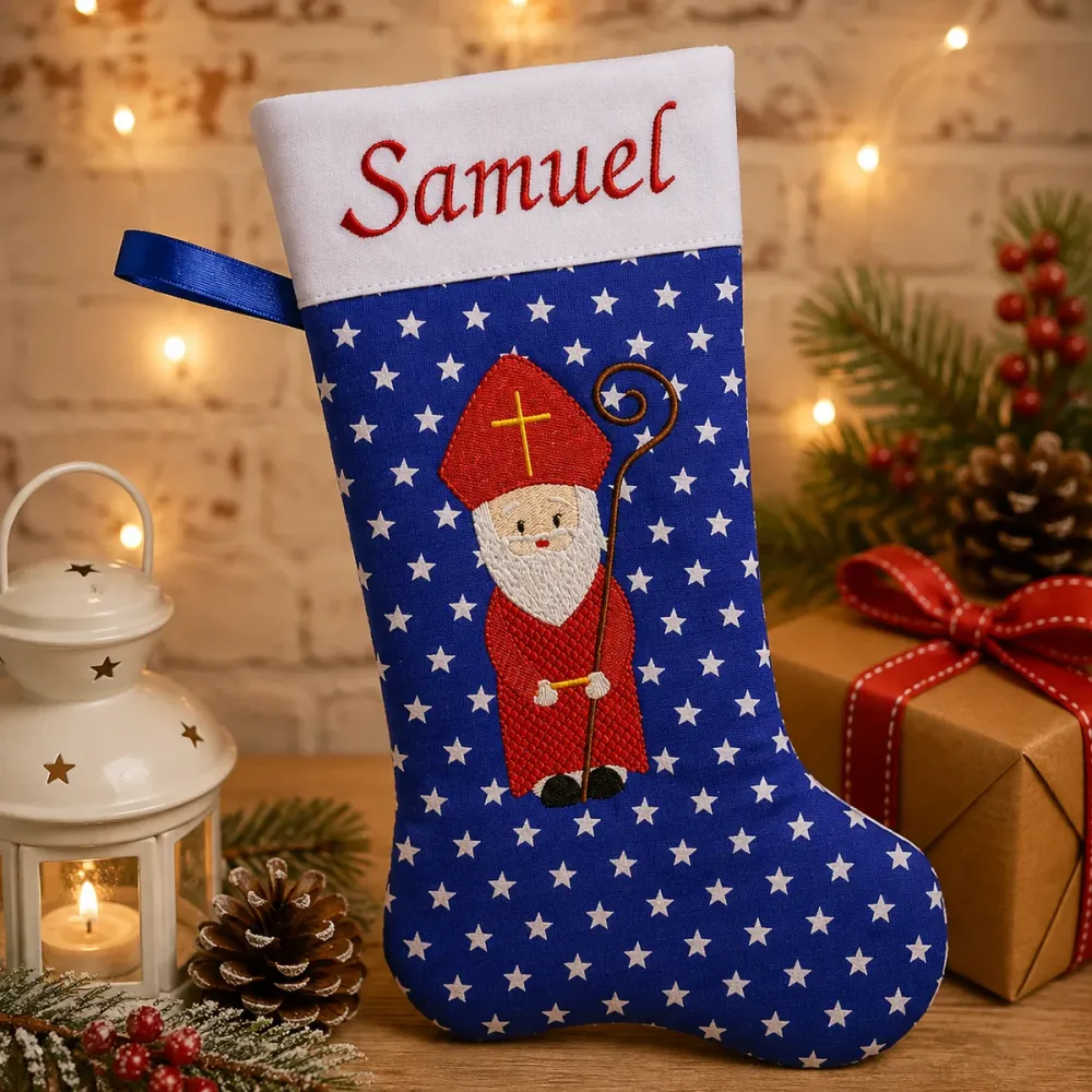 Bischof Nikolausstiefel mit Namen