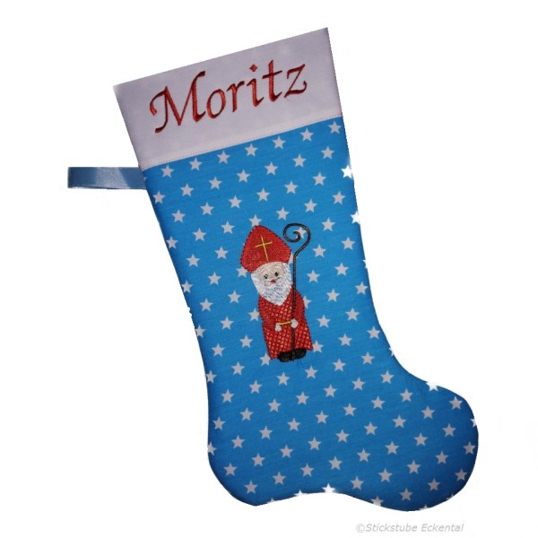 Nikolausstiefel Bischof XXL mit Name