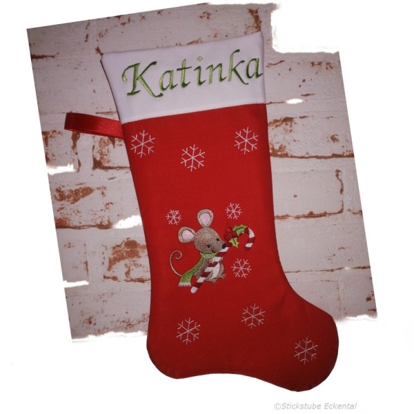 Nikolausstiefel 34,5 cm mit Name