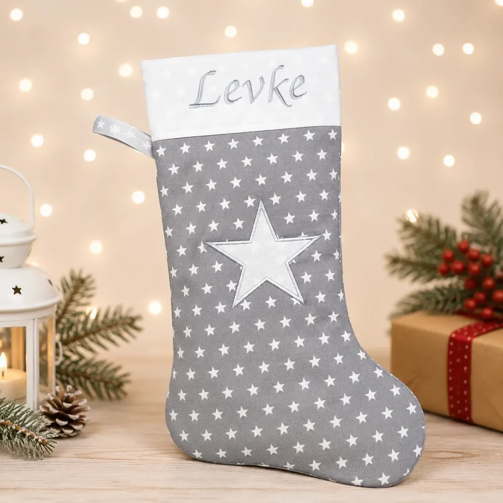 Nikolausstiefel 34,5 cm mit Name