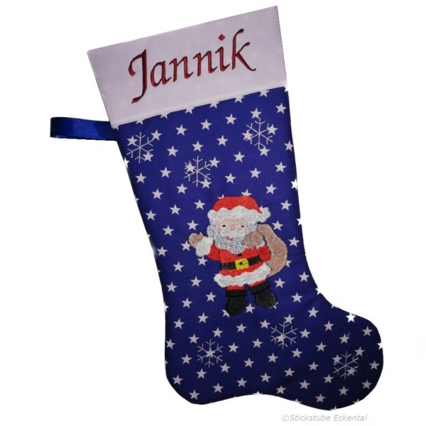 Nikolausstiefel Weihnachtsmann XXL mit Namen