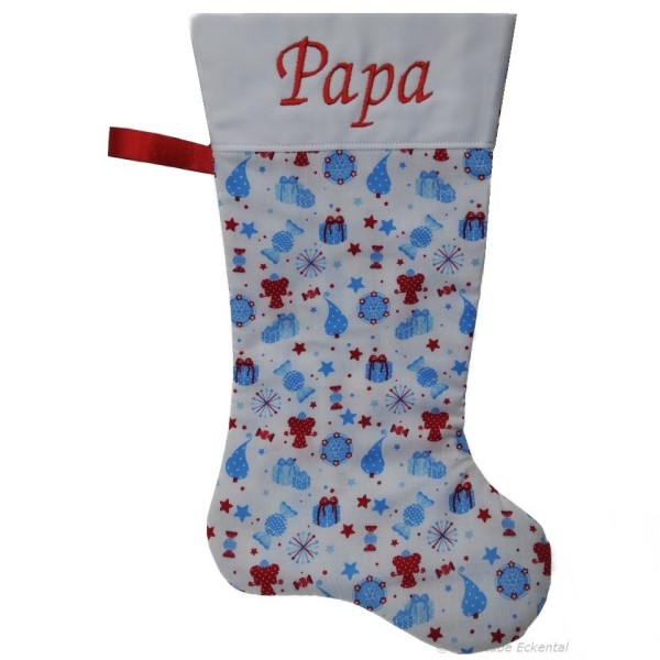 Nikolausstiefel 34,5 cm mit Name