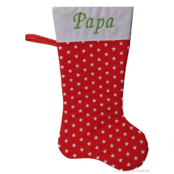 Nikolausstiefel XXL mit Name