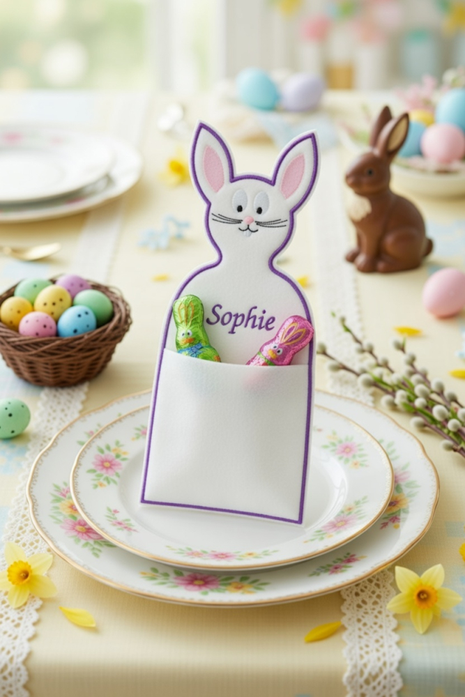 Osterhase mit Name Sophie