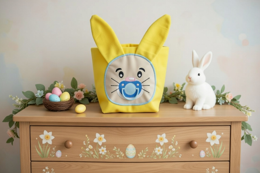 Osterkorb Hase mit Namen