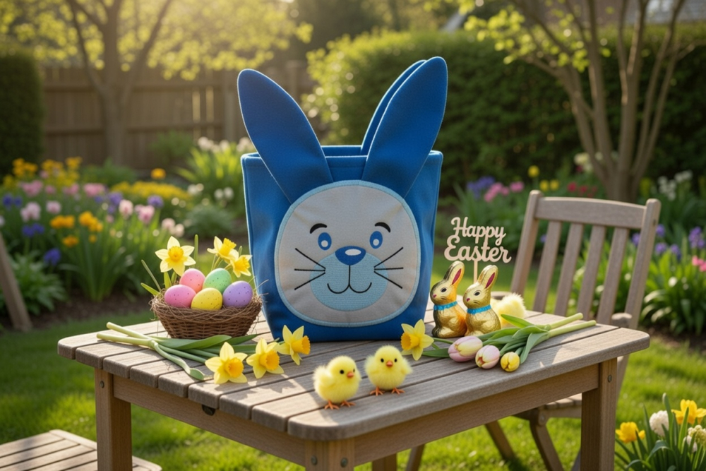 Stoffkorb Hase mit Namen