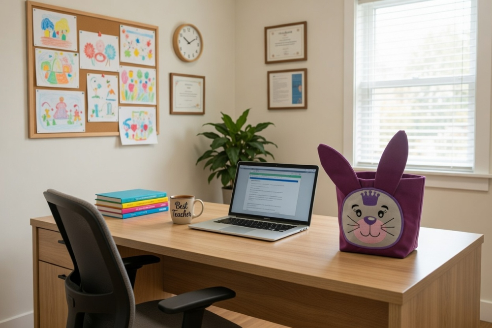 Stoffkorb Ostern mit Namen