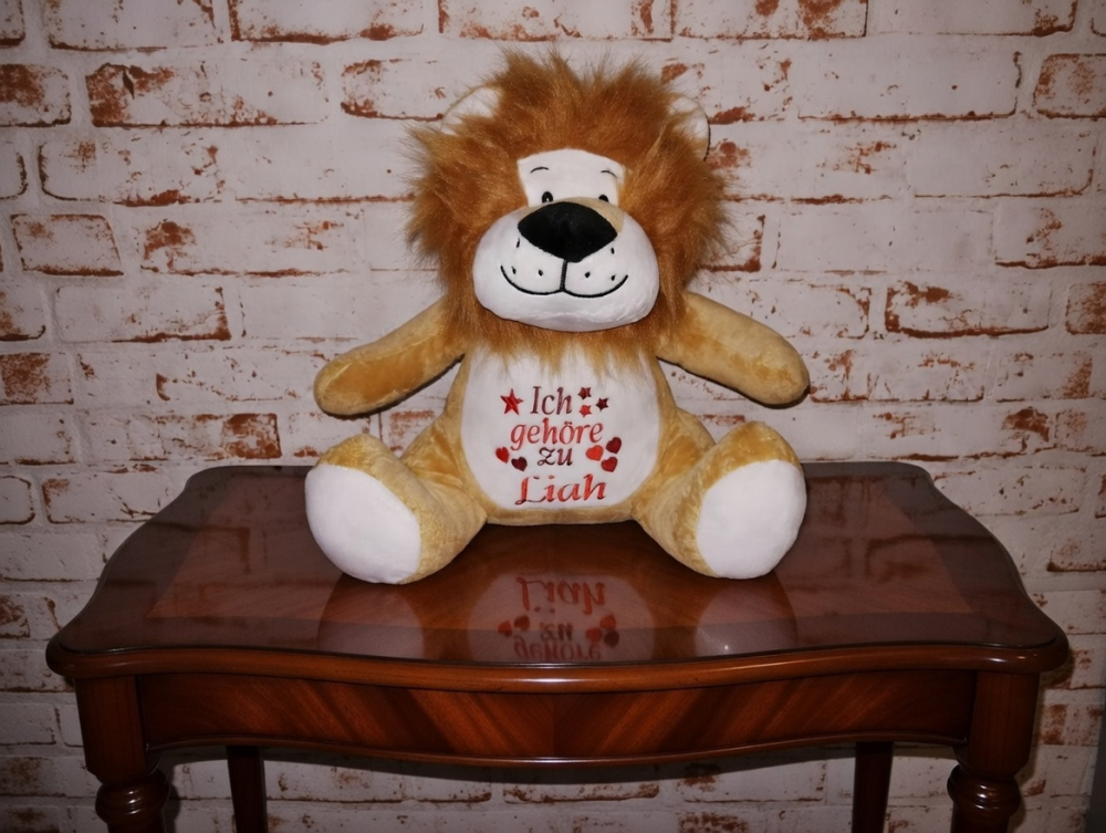 Plüschtier Löwe personalisieren lassen