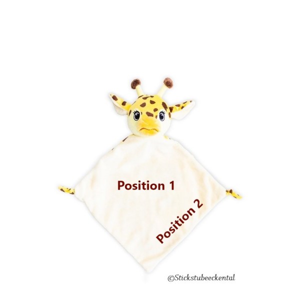 Position für Bestickung