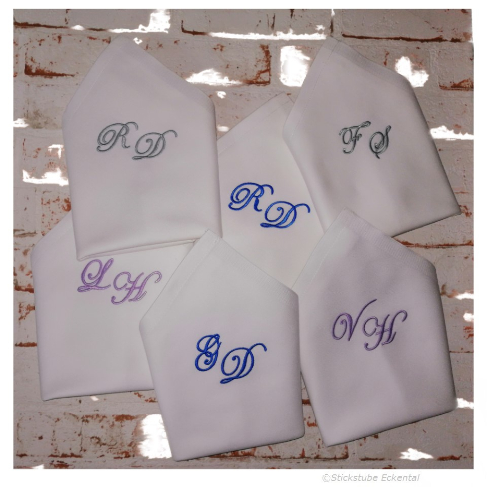 Stoffservietten Monogramm