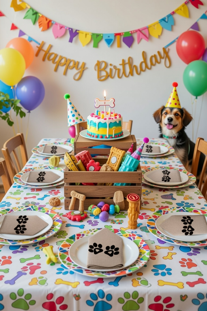 Pfote Stoffservietten