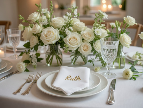 Stoffservietten mit Namen Nr. 02