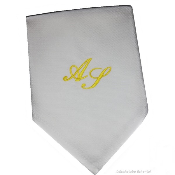 Stoffservietten Monogramm für Hochzeit