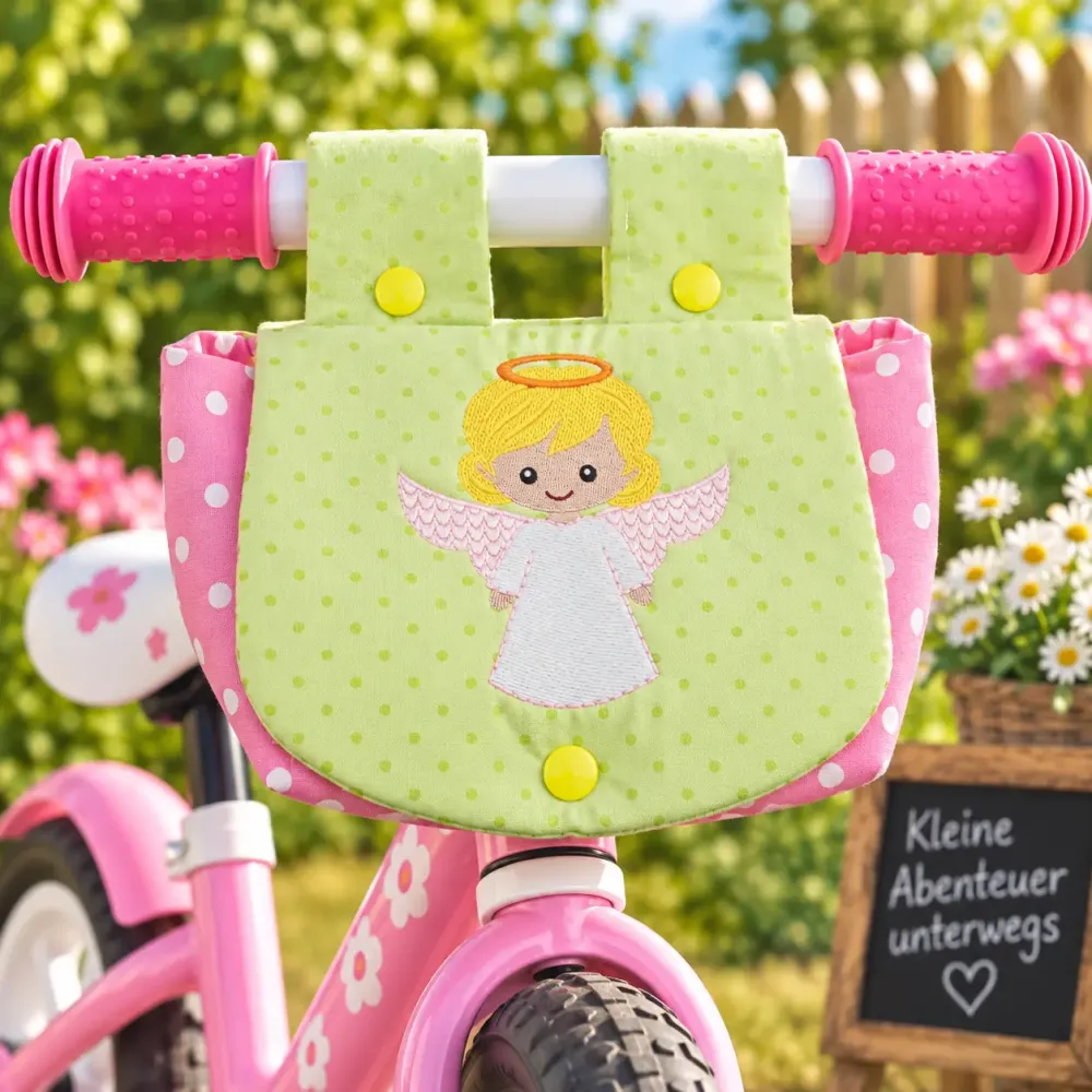 Lenkertasche Engel für Kinderfahrrad Laufrad und Roller