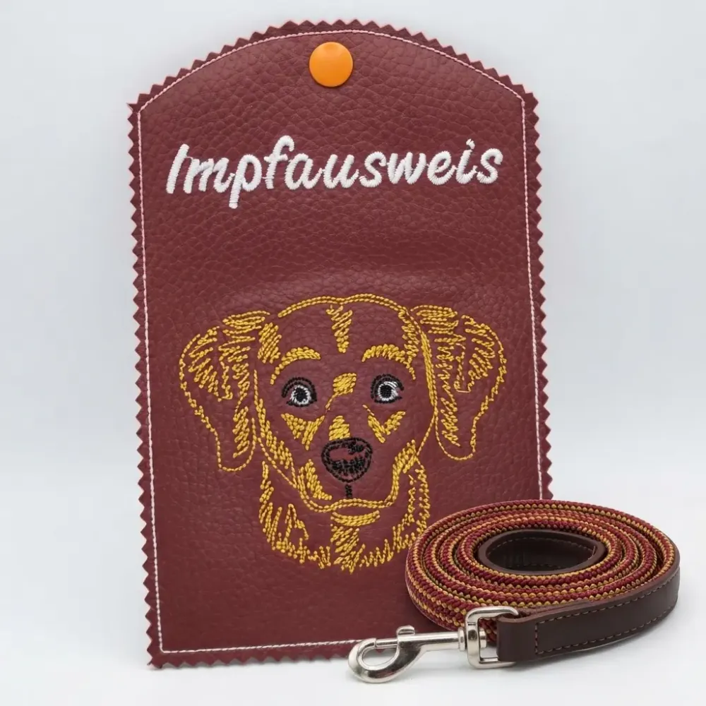 Impfausweishülle Hund GOLDEN RETRIEVER