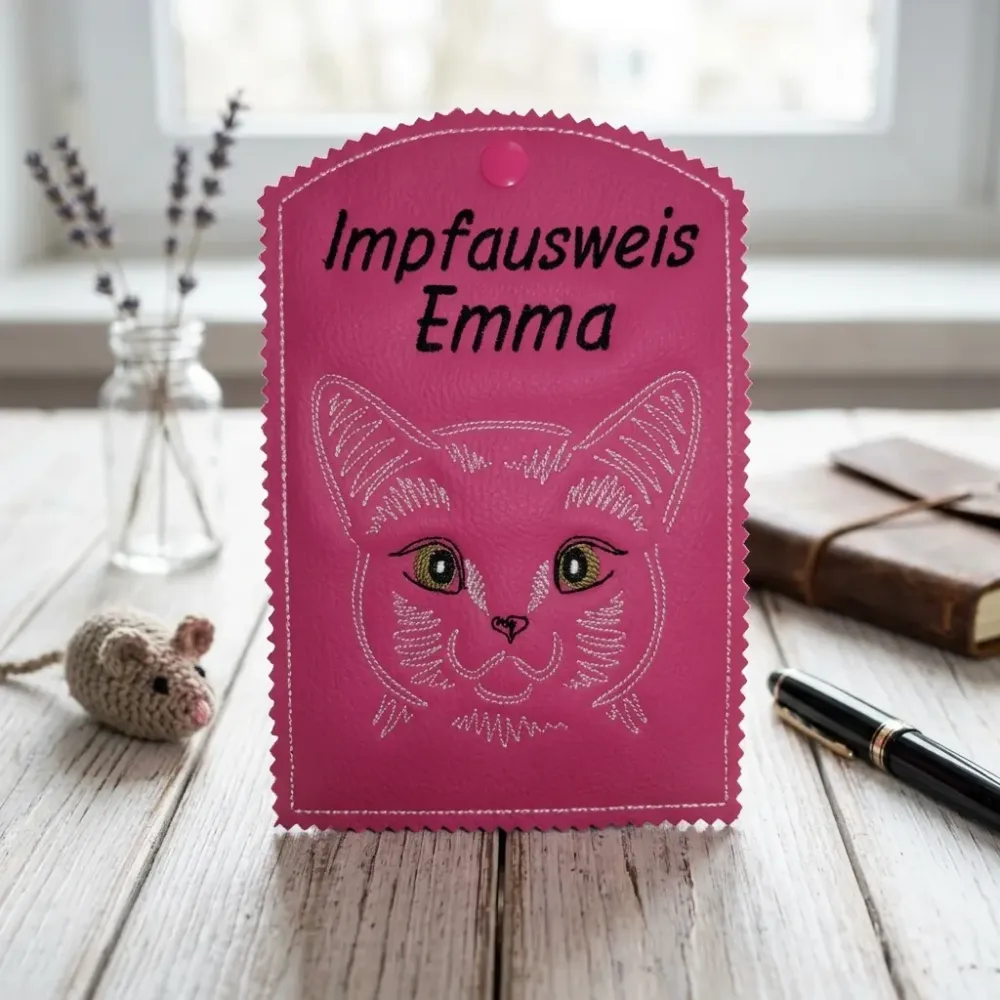 Impsausweis Katze NEBELUNG mit Wunschname