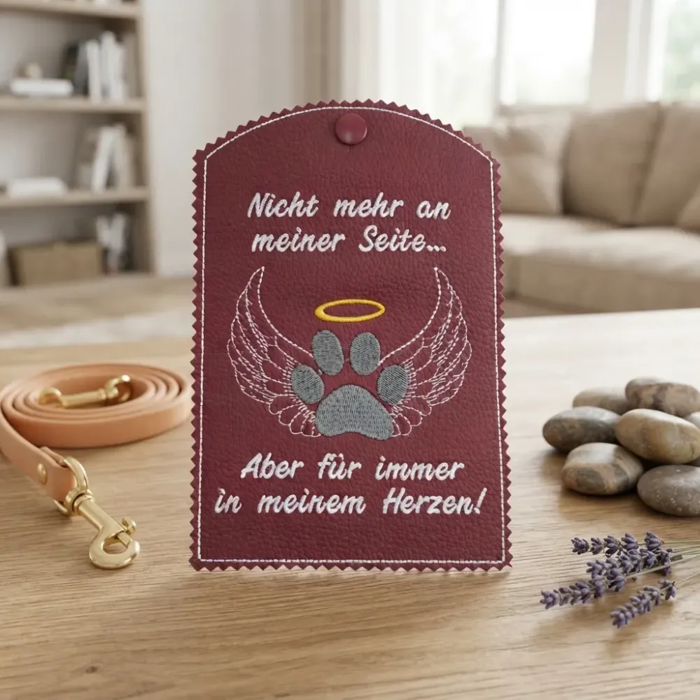 Impfpass Hülle für Katze Hund