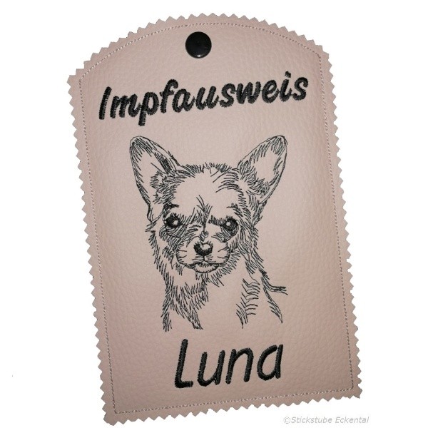 Impfpass Chihuahua mit Wunschname