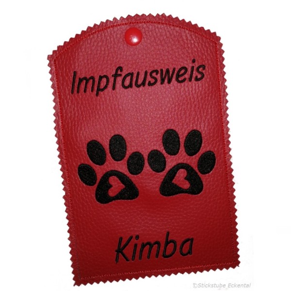 Impfpass Herz und Pfötchen