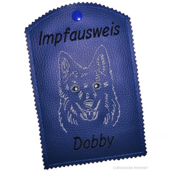 Impfausweis Schäferhund weiss