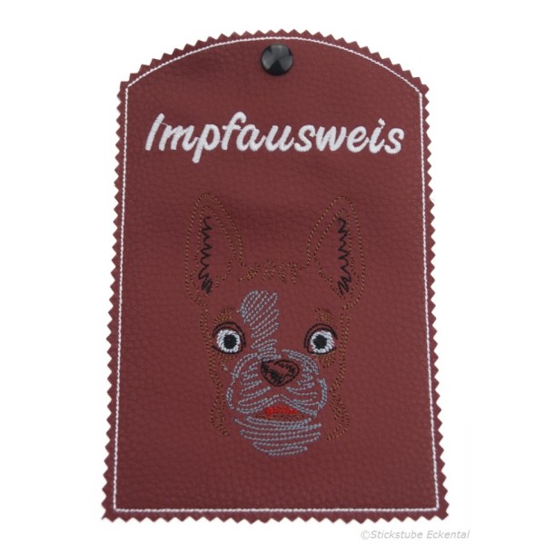 Impfpasshülle Hund BOSTON TERRIER